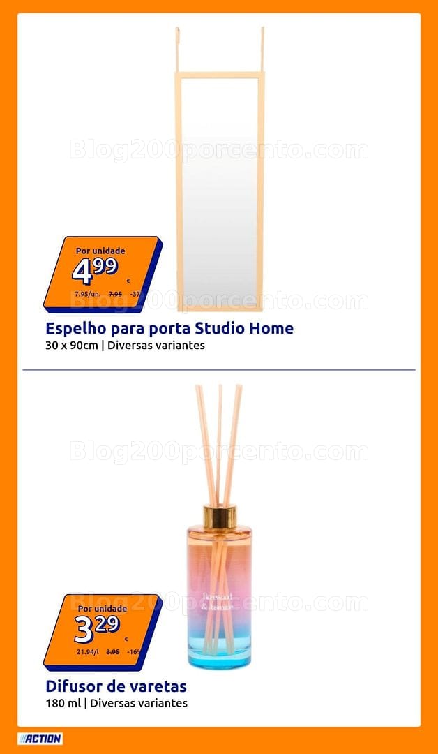 Antevisão Folheto ACTION Promoções de 1 a 7 abril