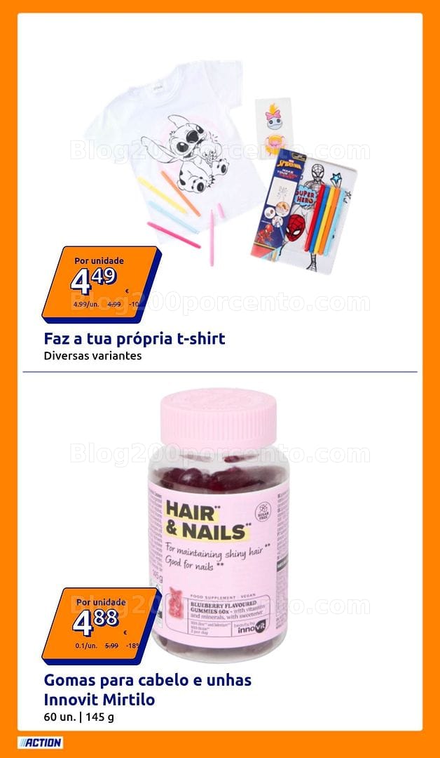 Antevisão Folheto ACTION Promoções de 1 a 7 abril
