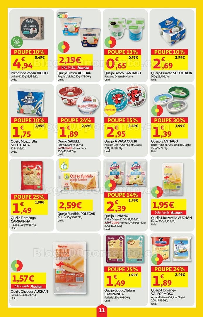 Antevisão Folheto AUCHAN Super Poupança Promoções de 26 março a 1 abril