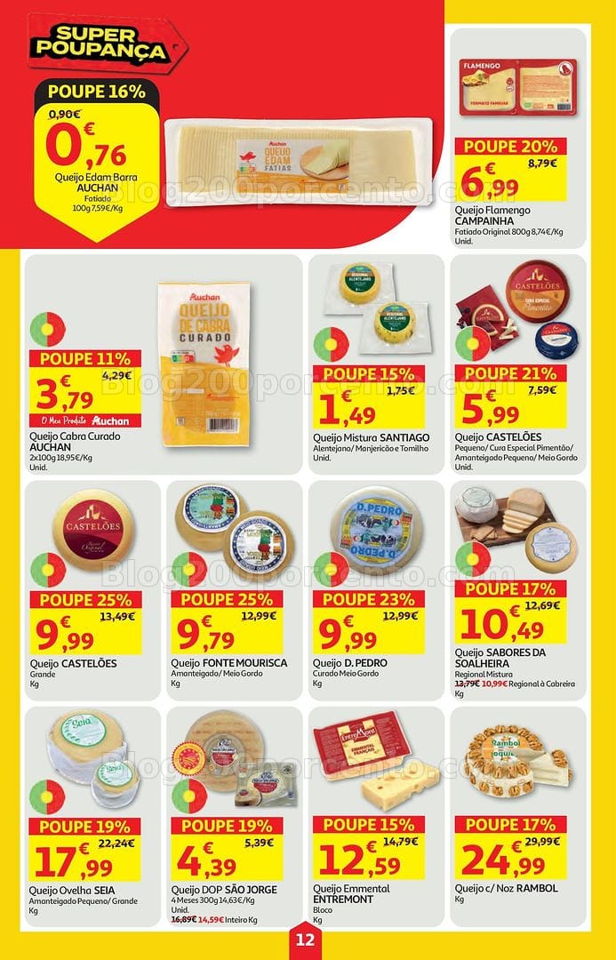 Antevisão Folheto AUCHAN Super Poupança Promoções de 26 março a 1 abril