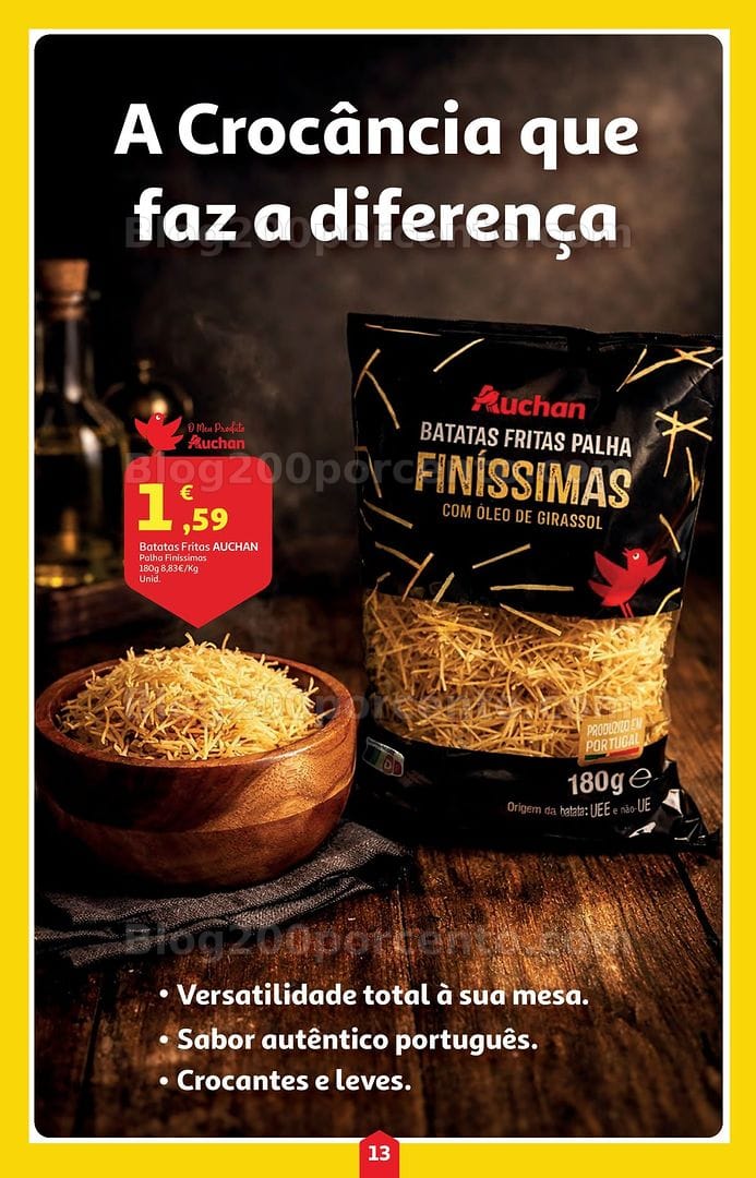 Antevisão Folheto AUCHAN Super Poupança Promoções de 26 março a 1 abril