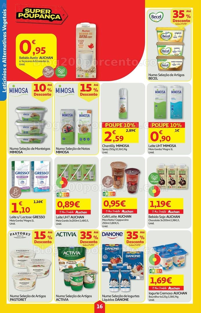 Antevisão Folheto AUCHAN Super Poupança Promoções de 26 março a 1 abril