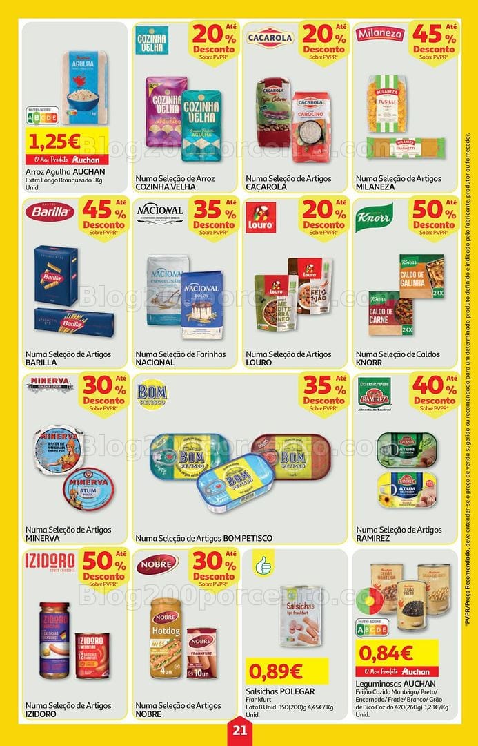 Antevisão Folheto AUCHAN Super Poupança Promoções de 26 março a 1 abril