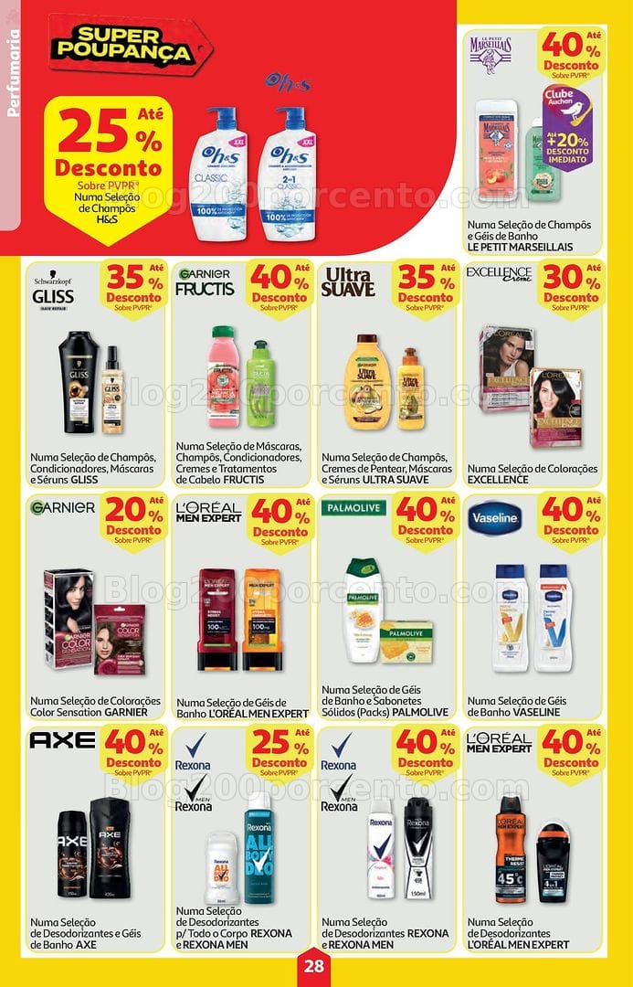 Antevisão Folheto AUCHAN Super Poupança Promoções de 26 março a 1 abril