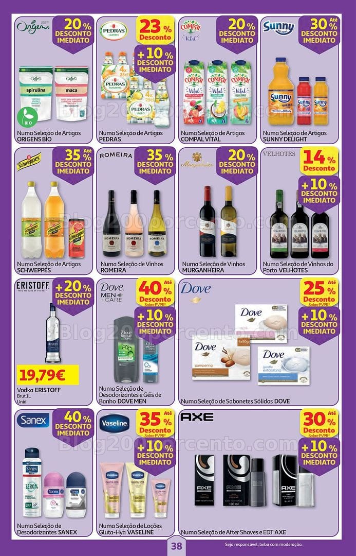 Antevisão Folheto AUCHAN Super Poupança Promoções de 26 março a 1 abril