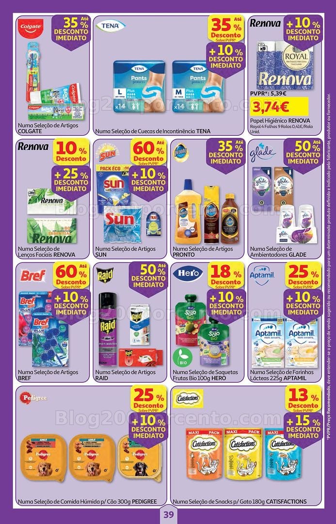 Antevisão Folheto AUCHAN Super Poupança Promoções de 26 março a 1 abril