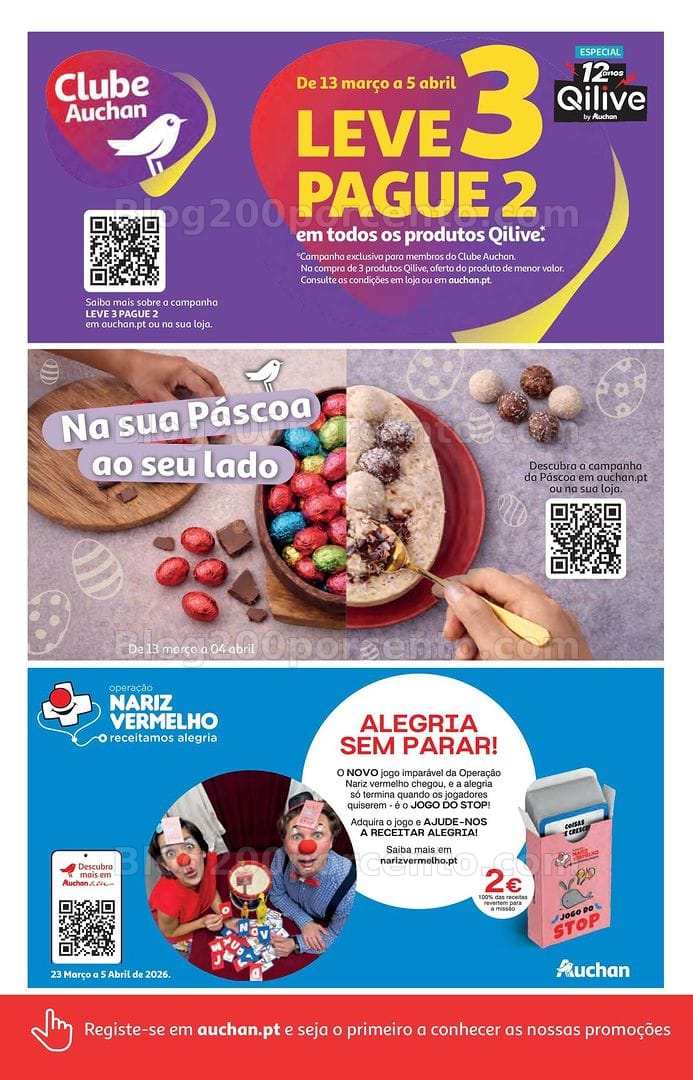 Antevisão Folheto AUCHAN Super Poupança Promoções de 26 março a 1 abril
