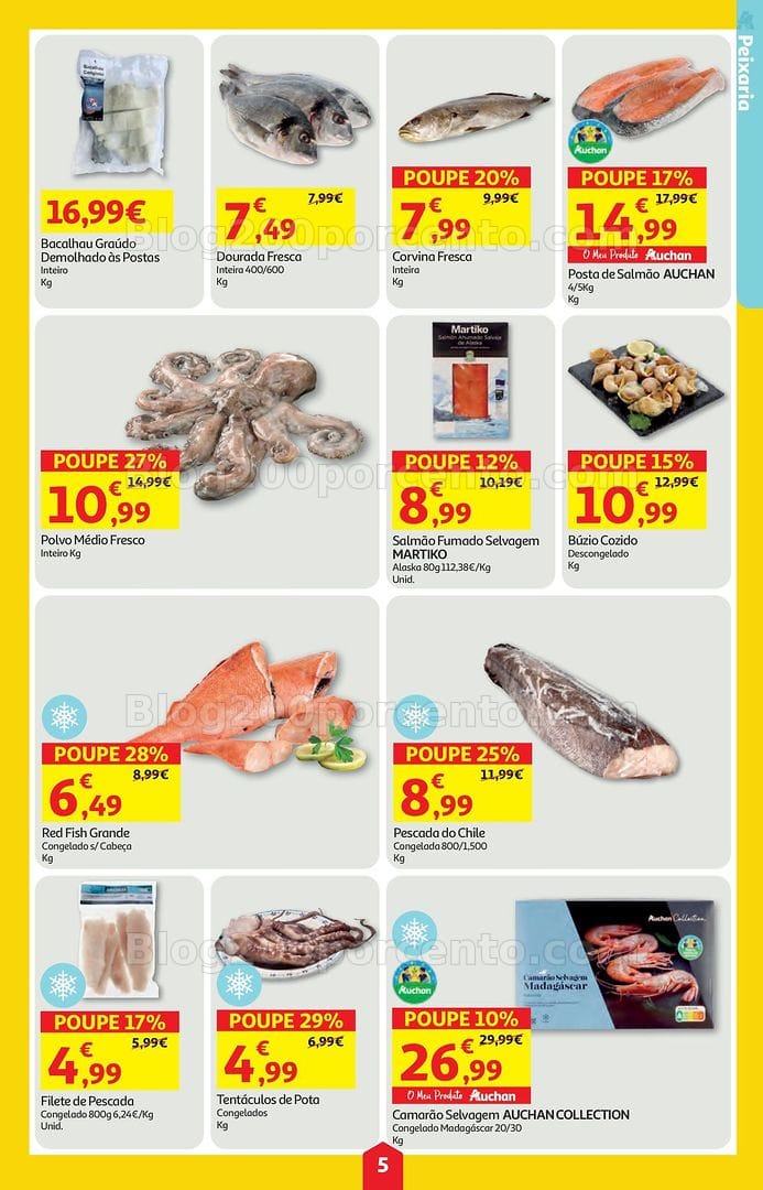Antevisão Folheto AUCHAN Super Poupança Promoções de 26 março a 1 abril