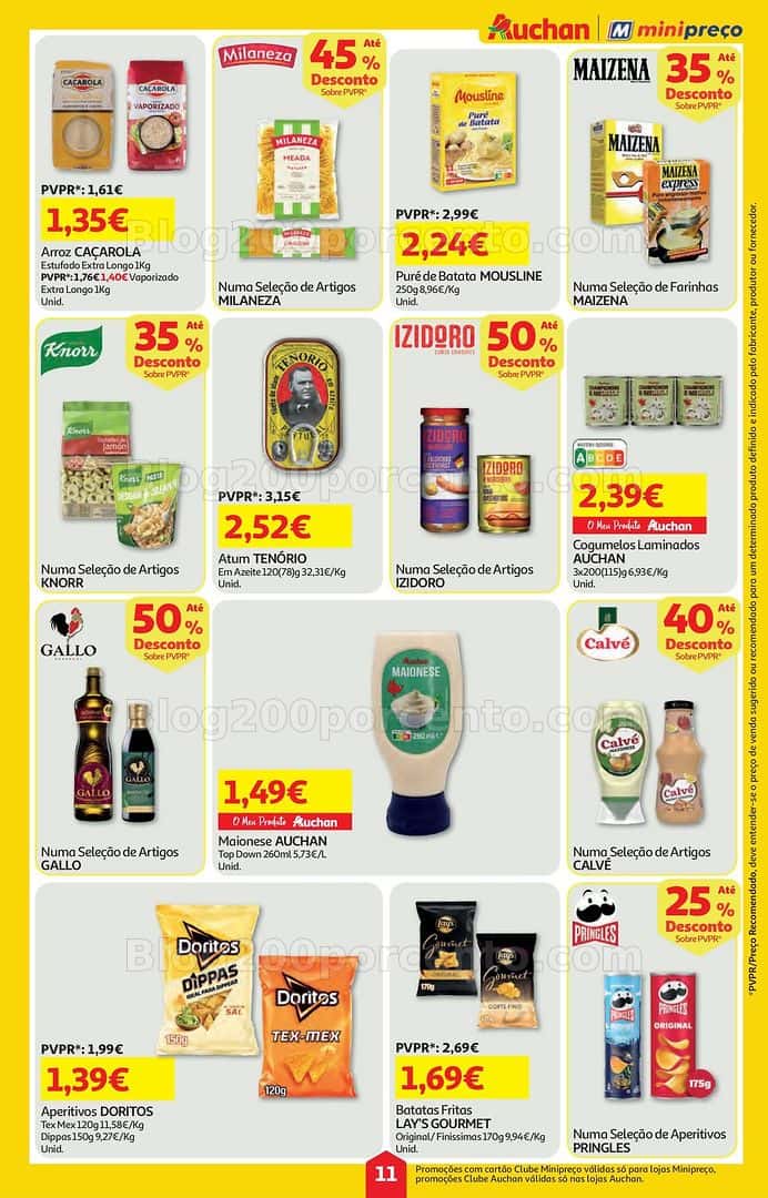 Antevisão Folheto AUCHAN - MINIPREÇO Promoções de 12 a 18 março