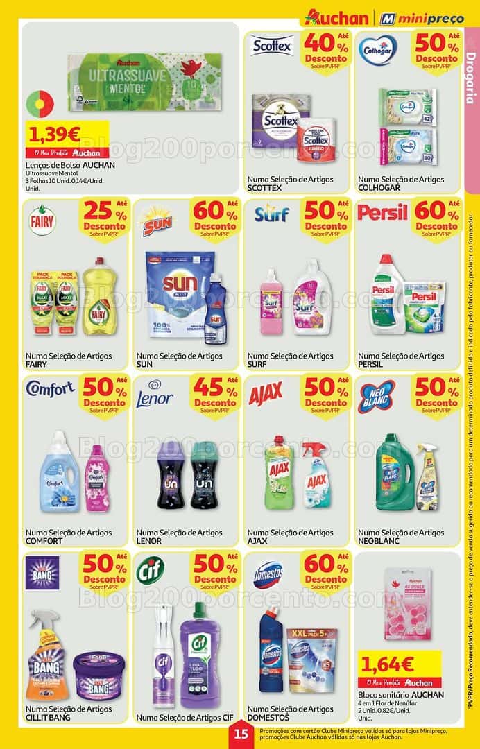 Antevisão Folheto AUCHAN - MINIPREÇO Promoções de 12 a 18 março