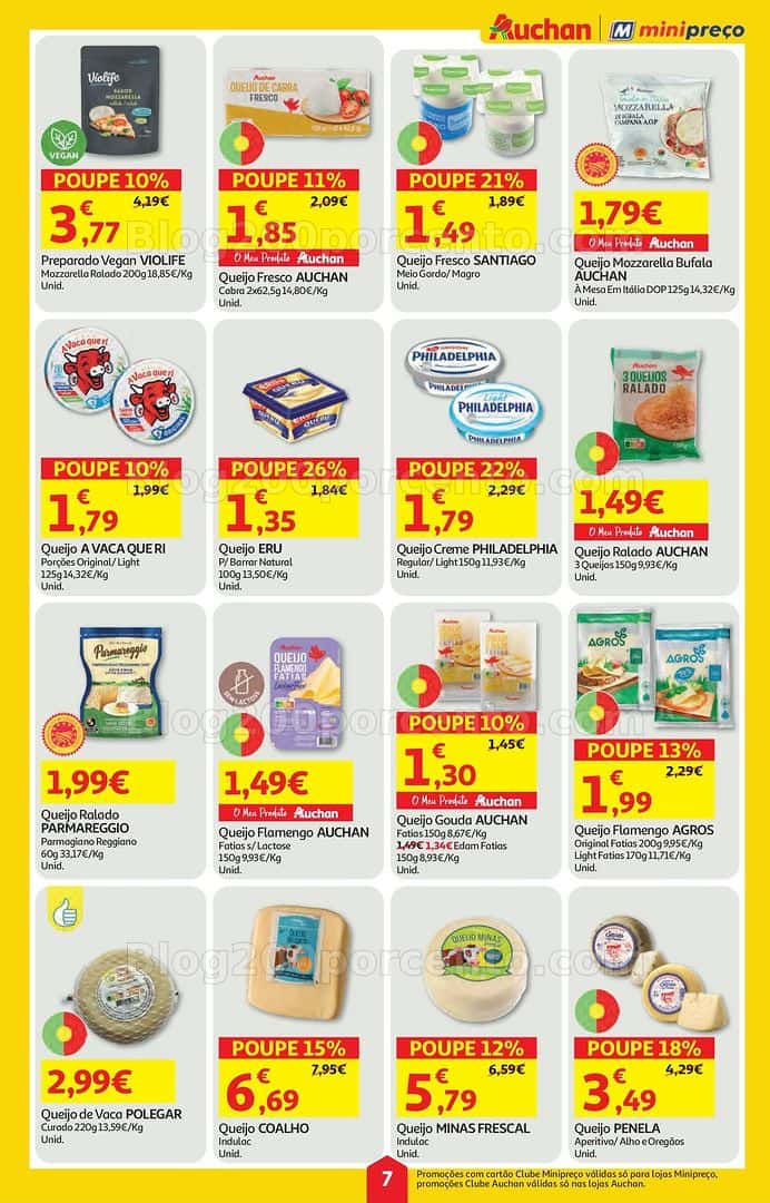 Antevisão Folheto AUCHAN - MINIPREÇO Promoções de 12 a 18 março