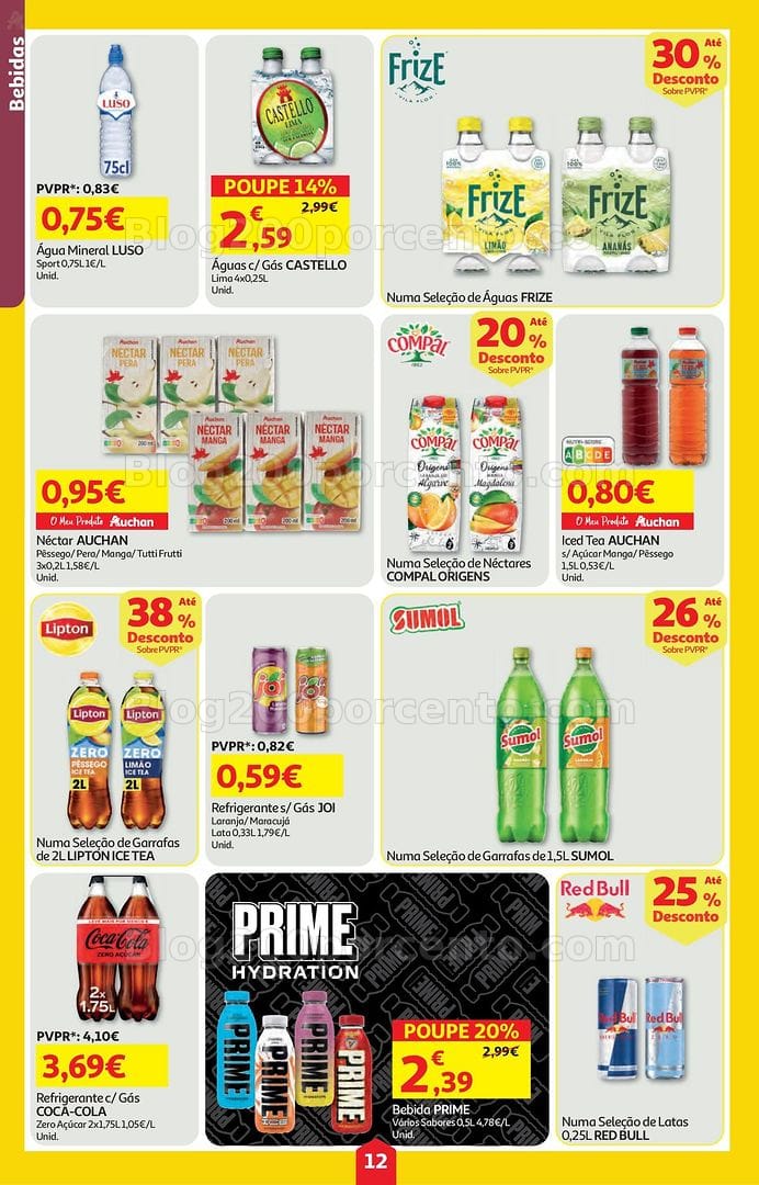 Antevisão Folheto AUCHAN - MINIPREÇO Promoções de 5 a 11 março