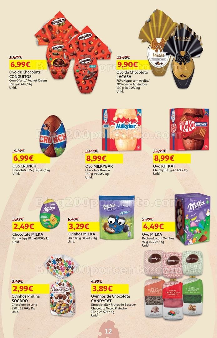Antevisão Folheto AUCHAN Páscoa Promoções de 25 março a 5 abril