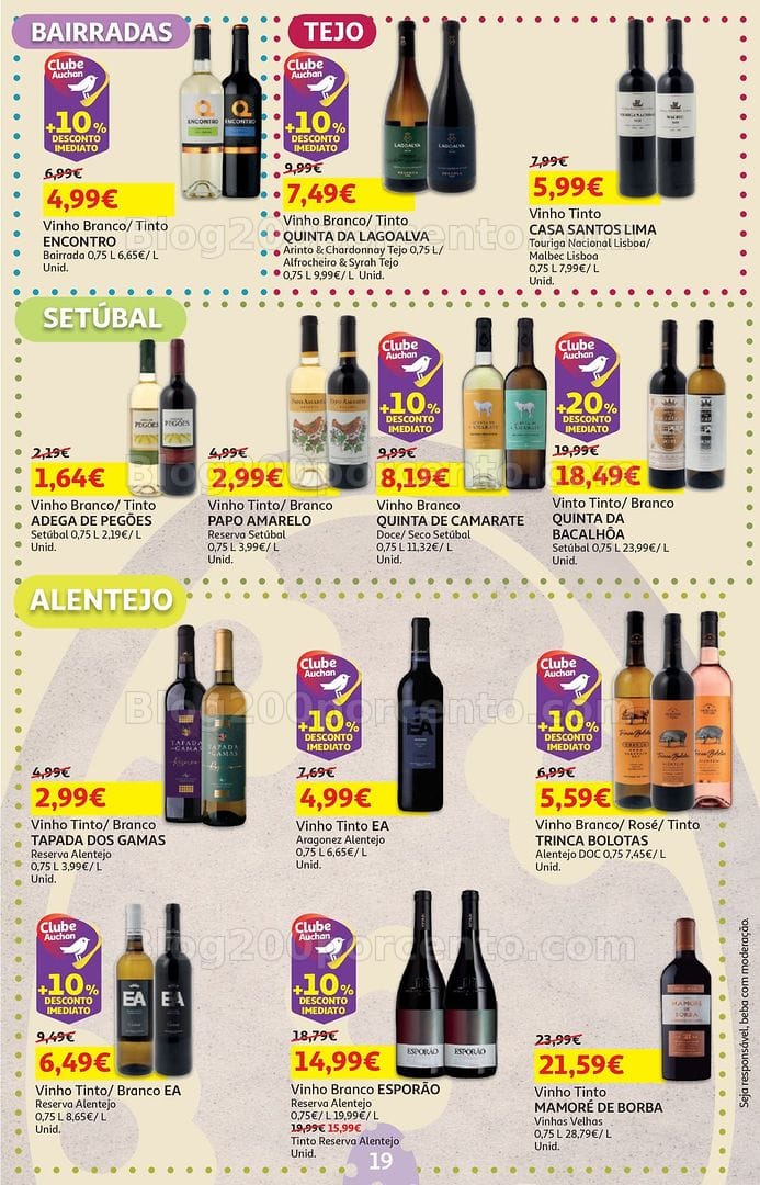Antevisão Folheto AUCHAN Páscoa Promoções de 25 março a 5 abril