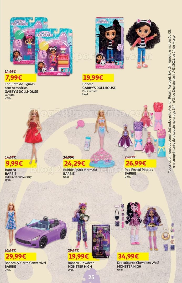 Antevisão Folheto AUCHAN Páscoa Promoções de 25 março a 5 abril