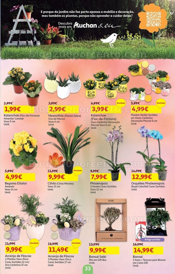 Antevisão Folheto AUCHAN Páscoa Promoções de 25 março a 5 abril