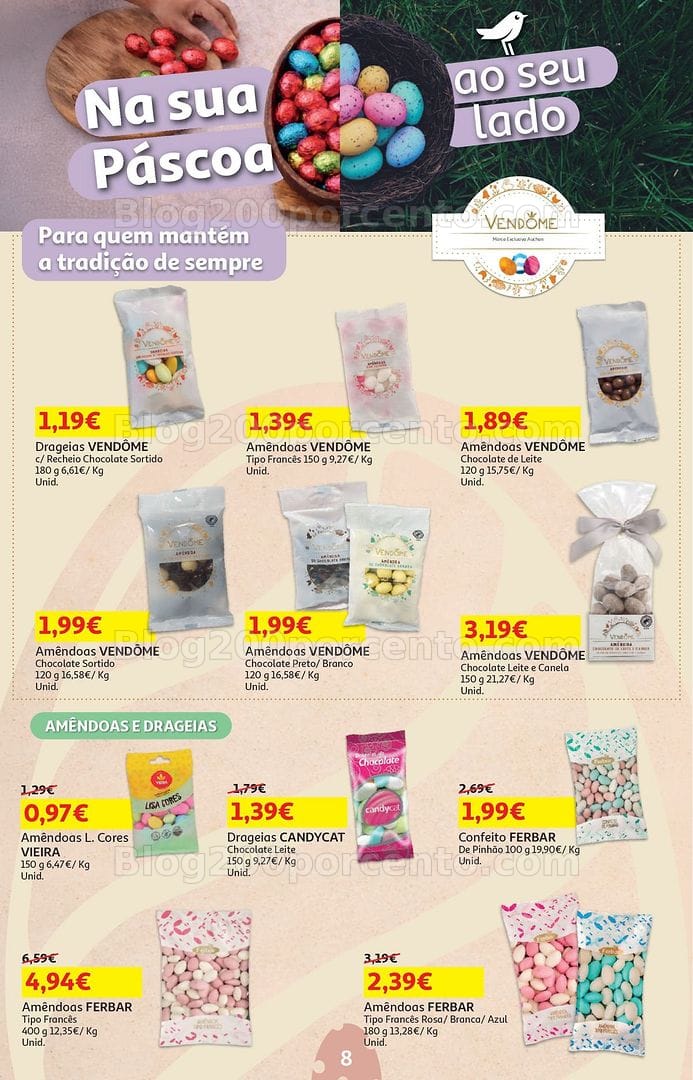 Antevisão Folheto AUCHAN Páscoa Promoções de 25 março a 5 abril