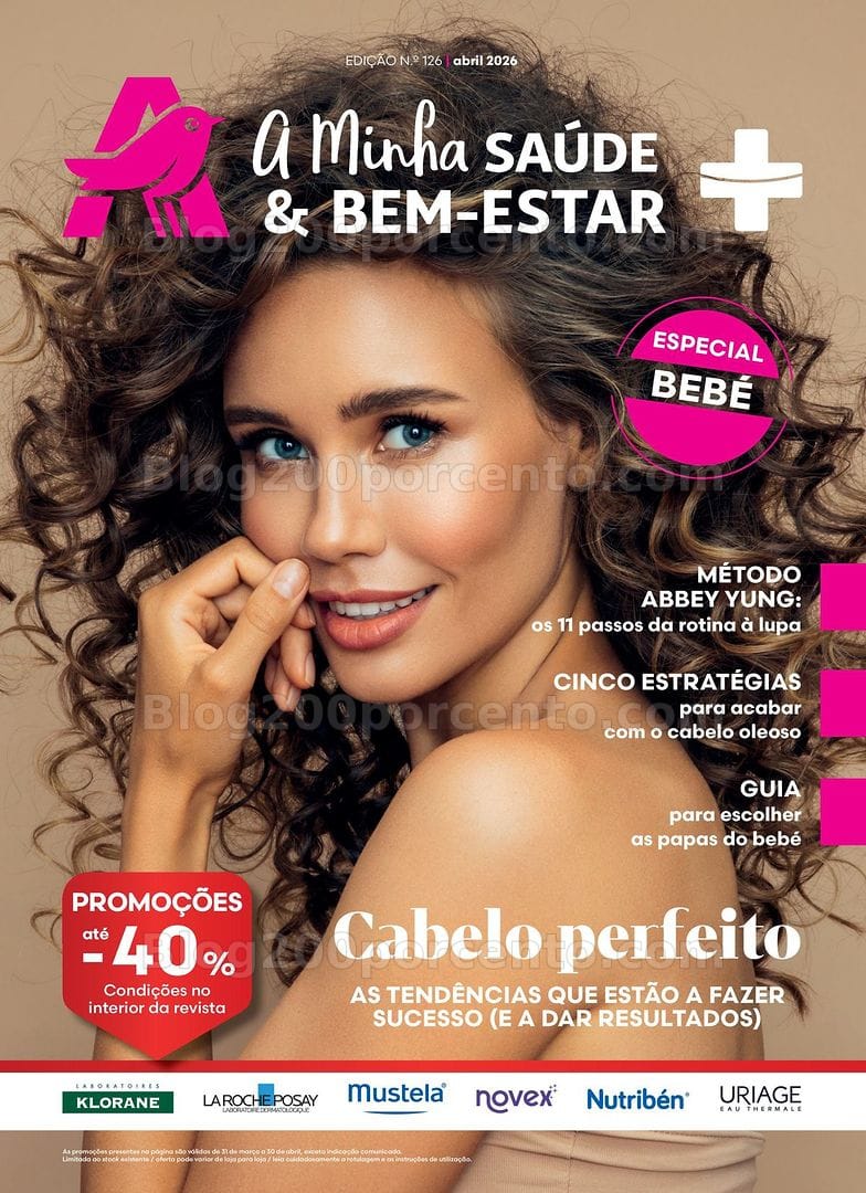 Antevisão Folheto AUCHAN Saúde e Bem-Estar Promoções de 31 março a 30 abril