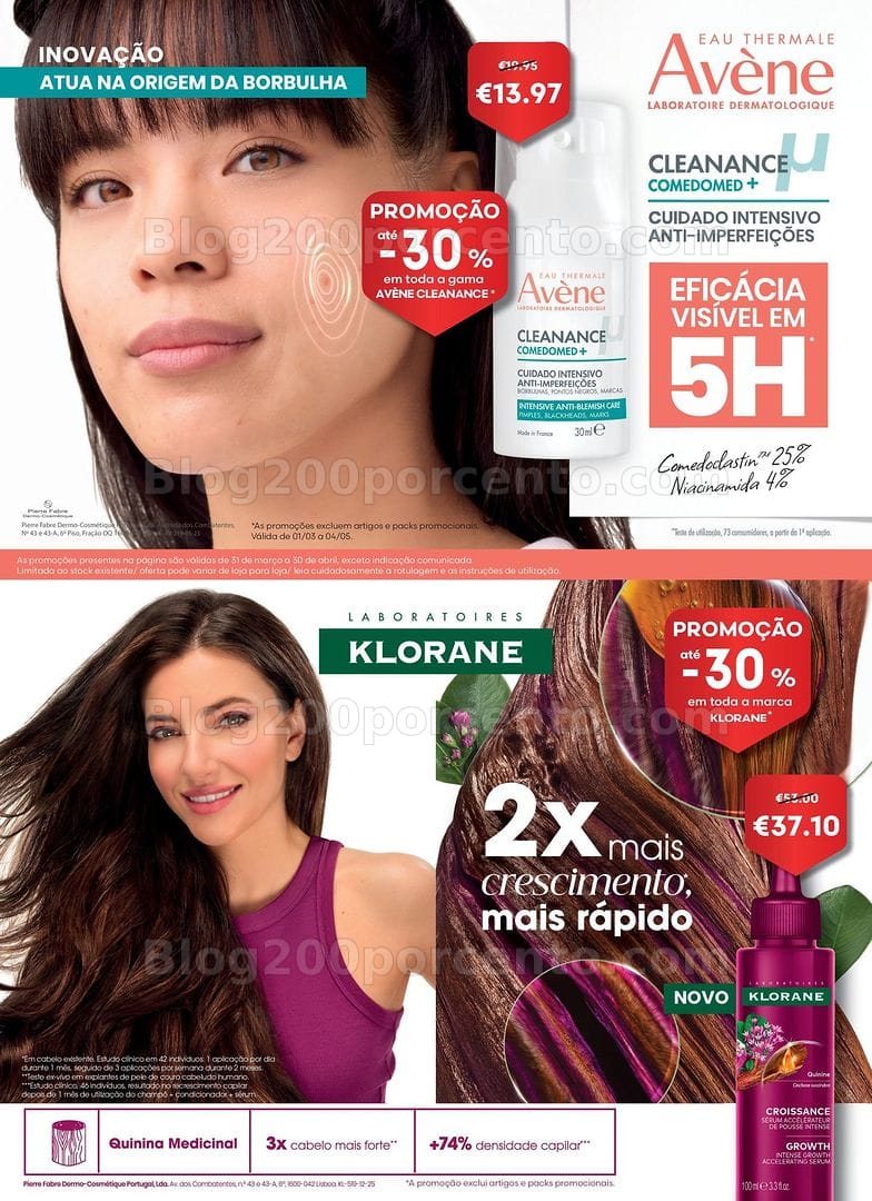 Antevisão Folheto AUCHAN Saúde e Bem Estar Promoções de 31 março a 30 abril