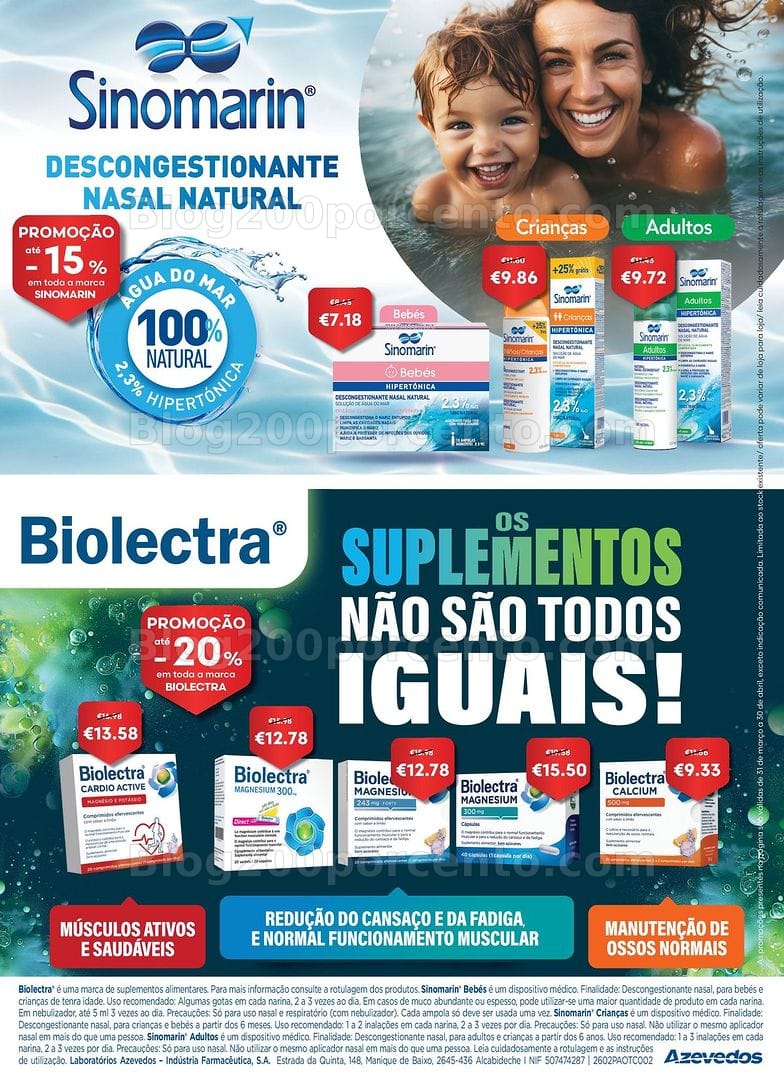 Antevisão Folheto AUCHAN Saúde e Bem Estar Promoções de 31 março a 30 abril