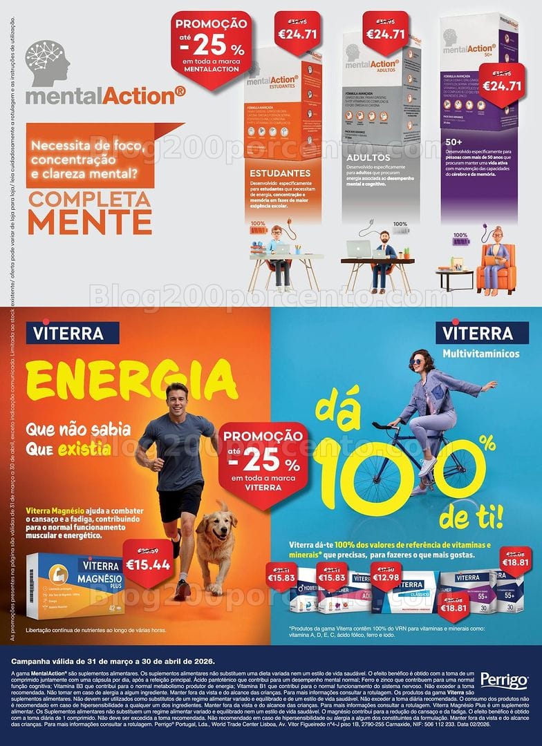 Antevisão Folheto AUCHAN Saúde e Bem Estar Promoções de 31 março a 30 abril