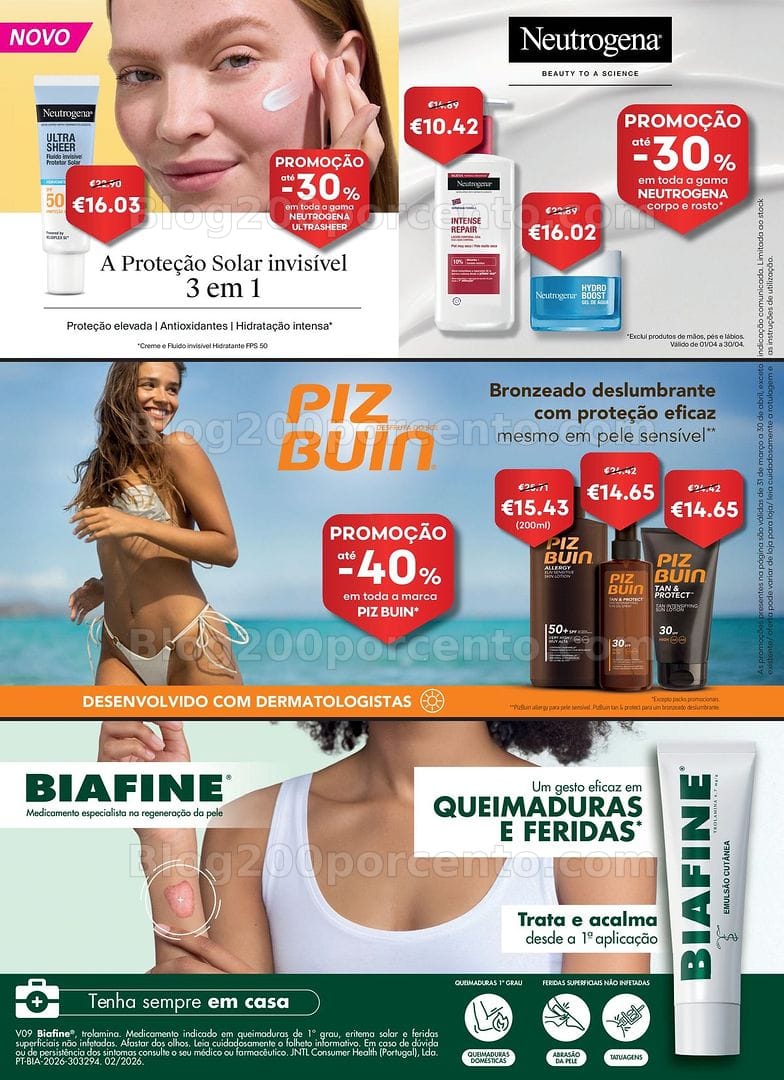 Antevisão Folheto AUCHAN Saúde e Bem Estar Promoções de 31 março a 30 abril