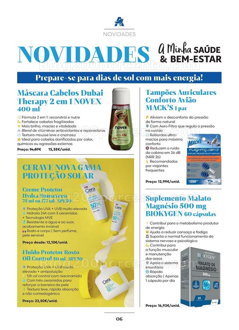 Antevisão Folheto AUCHAN Saúde e Bem Estar Promoções de 31 março a 30 abril