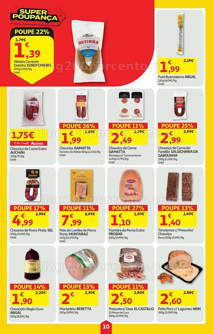 Antevisão Folheto AUCHAN Super Poupança Promoções de 19 a 25 março