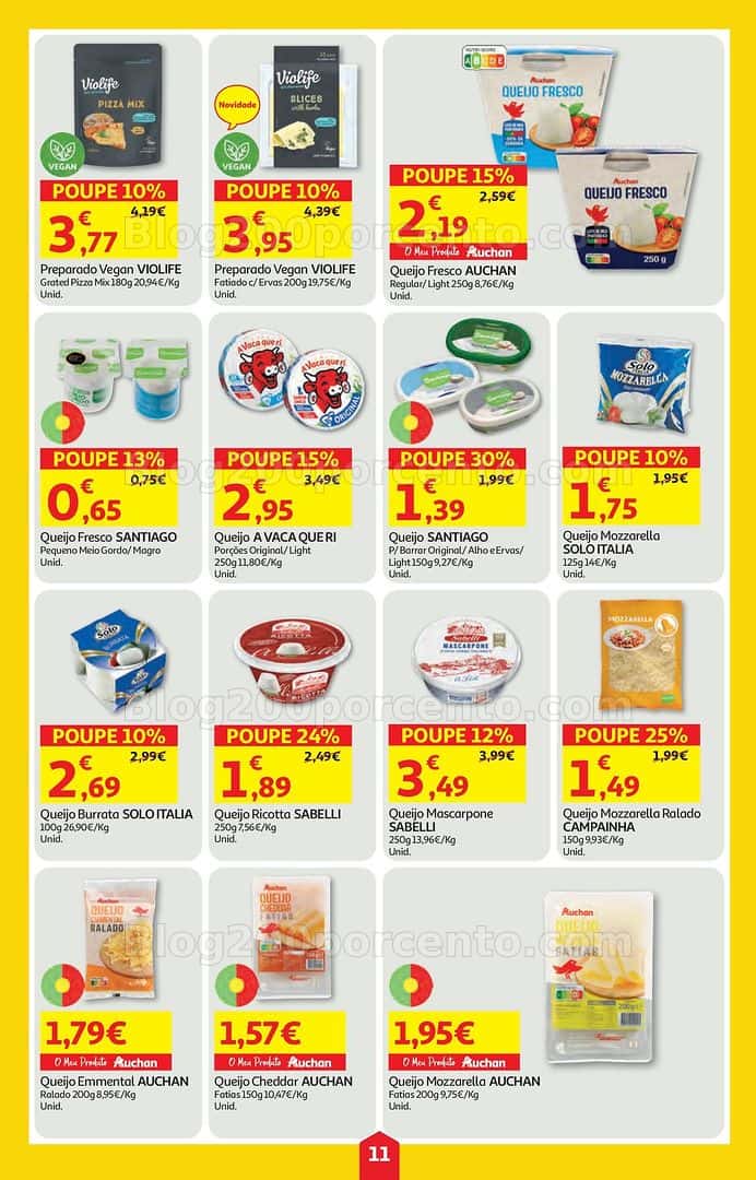 Antevisão Folheto AUCHAN Super Poupança Promoções de 19 a 25 março