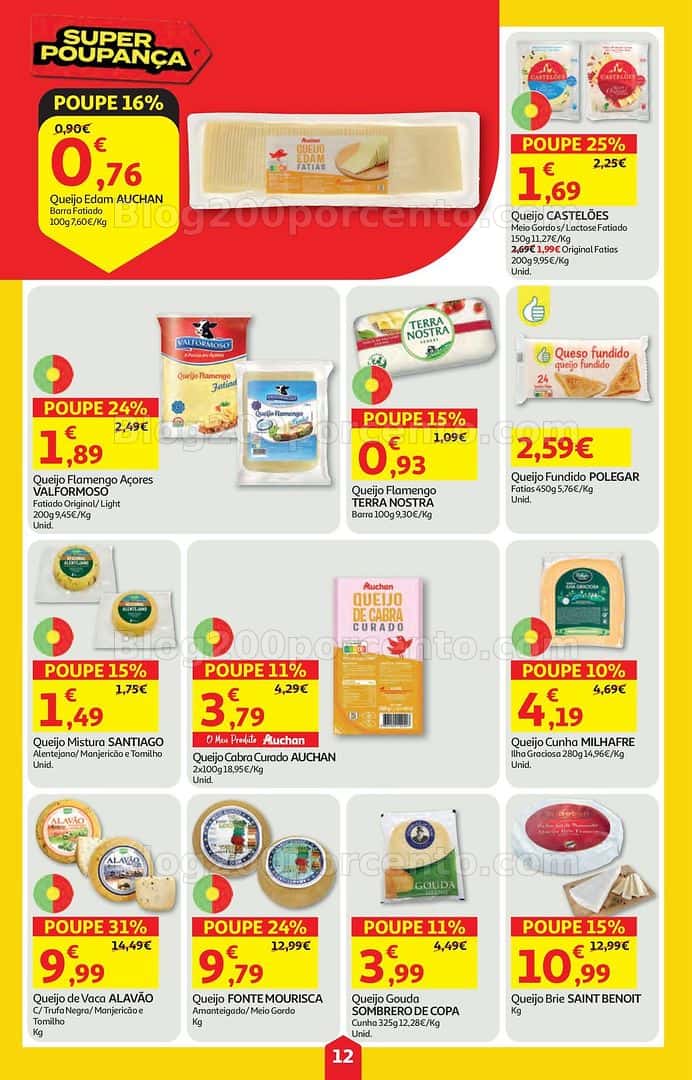 Antevisão Folheto AUCHAN Super Poupança Promoções de 19 a 25 março