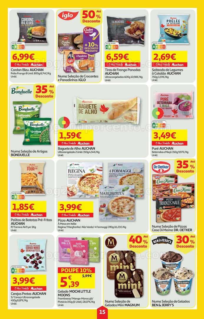 Antevisão Folheto AUCHAN Super Poupança Promoções de 19 a 25 março