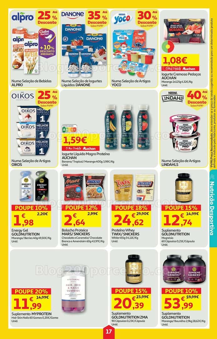Antevisão Folheto AUCHAN Super Poupança Promoções de 19 a 25 março