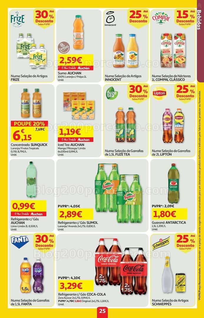 Antevisão Folheto AUCHAN Super Poupança Promoções de 19 a 25 março