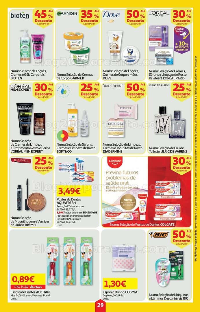 Antevisão Folheto AUCHAN Super Poupança Promoções de 19 a 25 março