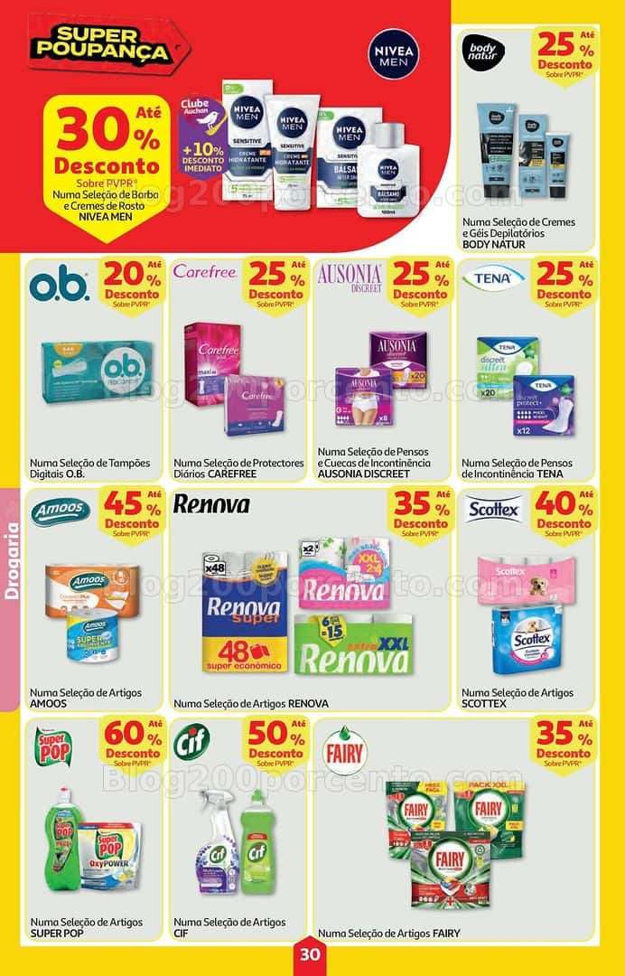 Antevisão Folheto AUCHAN Super Poupança Promoções de 19 a 25 março