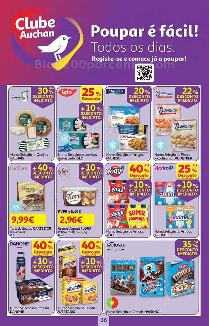 Antevisão Folheto AUCHAN Super Poupança Promoções de 19 a 25 março