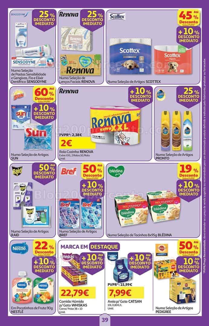Antevisão Folheto AUCHAN Super Poupança Promoções de 19 a 25 março