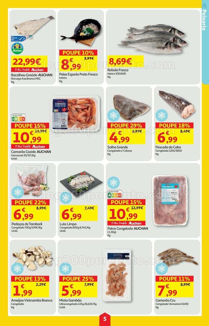 Antevisão Folheto AUCHAN Super Poupança Promoções de 19 a 25 março