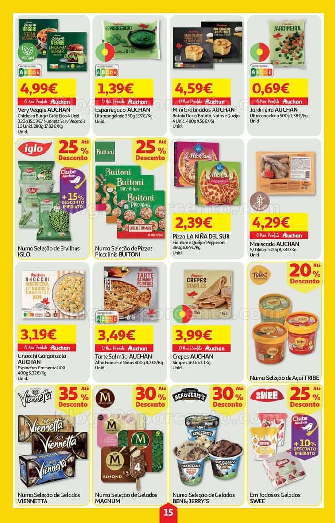 Antevisão Folheto AUCHAN Super Poupança Promoções de 12 a 18 março