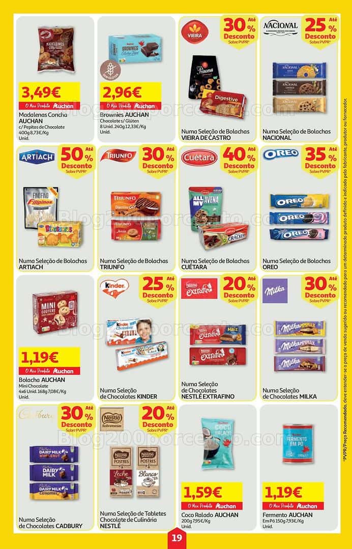 Antevisão Folheto AUCHAN Super Poupança Promoções de 12 a 18 março