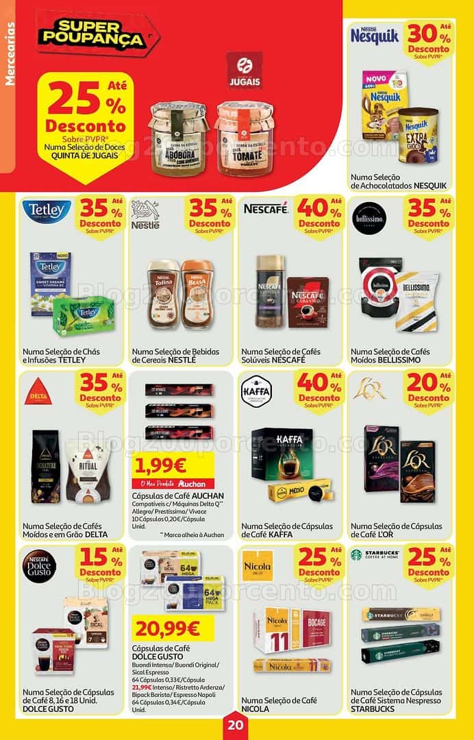 Antevisão Folheto AUCHAN Super Poupança Promoções de 12 a 18 março