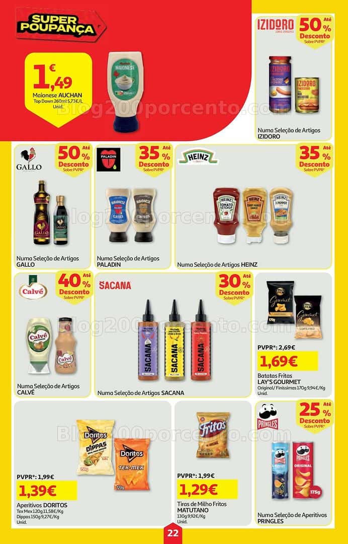 Antevisão Folheto AUCHAN Super Poupança Promoções de 12 a 18 março