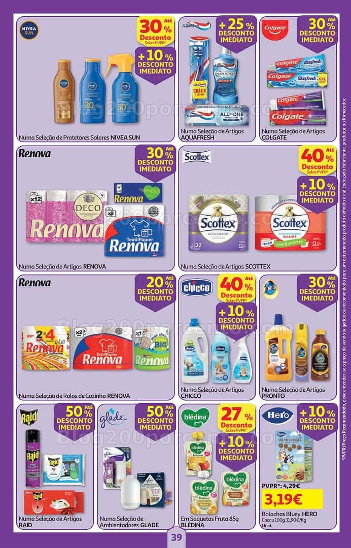 Antevisão Folheto AUCHAN Super Poupança Promoções de 12 a 18 março