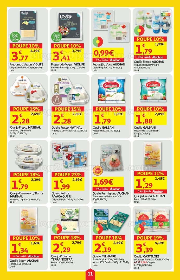Antevisão Folheto AUCHAN Super Poupança Promoções de 2 a 8 abril