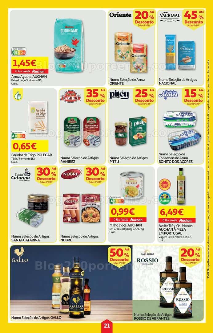Antevisão Folheto AUCHAN Super Poupança Promoções de 2 a 8 abril