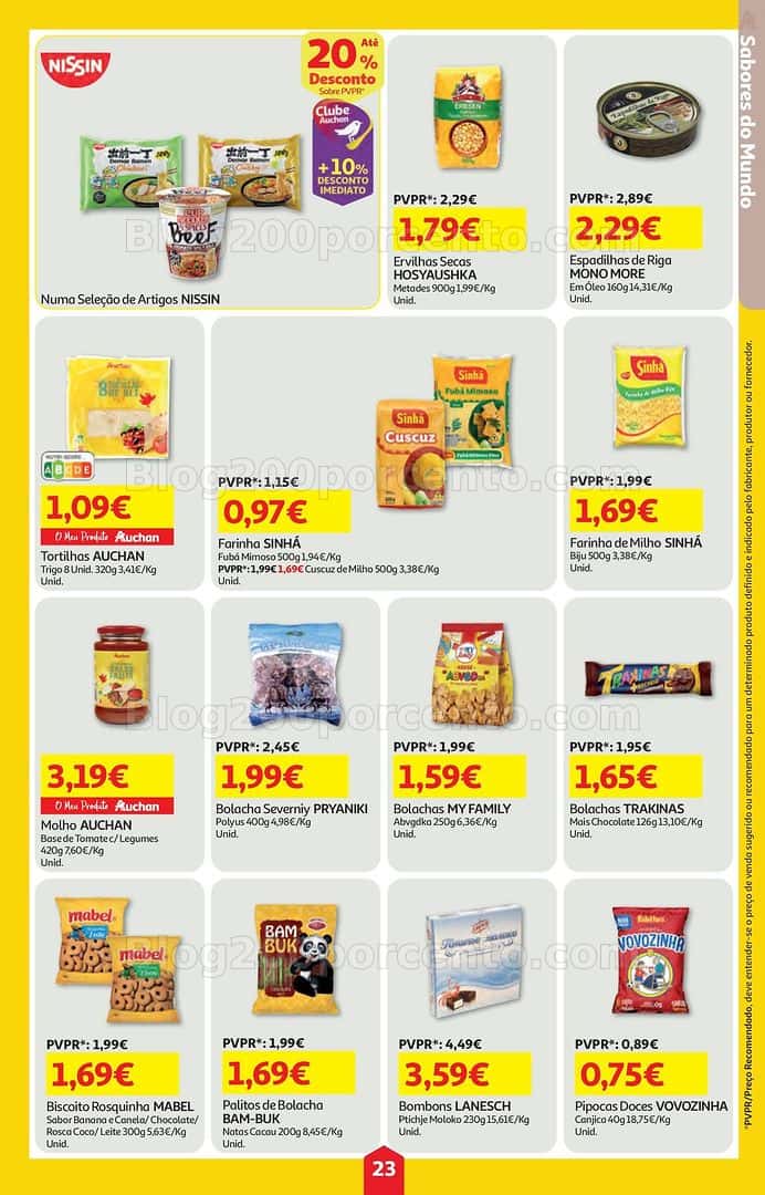 Antevisão Folheto AUCHAN Super Poupança Promoções de 2 a 8 abril