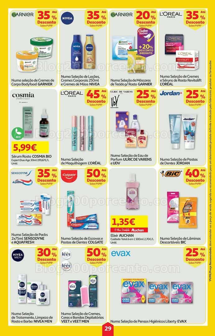 Antevisão Folheto AUCHAN Super Poupança Promoções de 2 a 8 abril