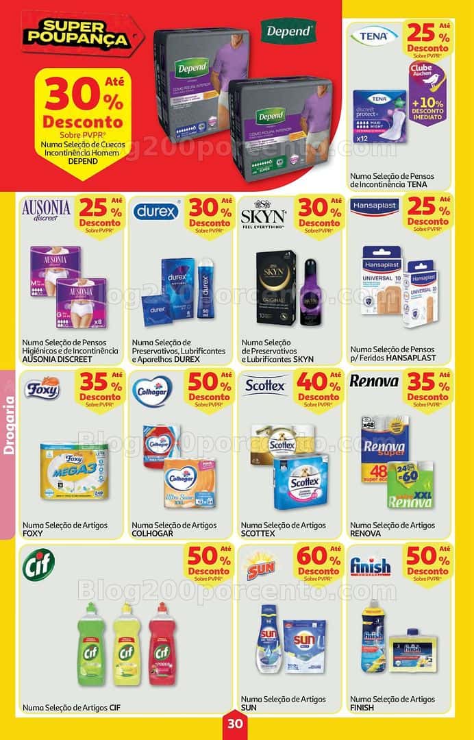 Antevisão Folheto AUCHAN Super Poupança Promoções de 2 a 8 abril
