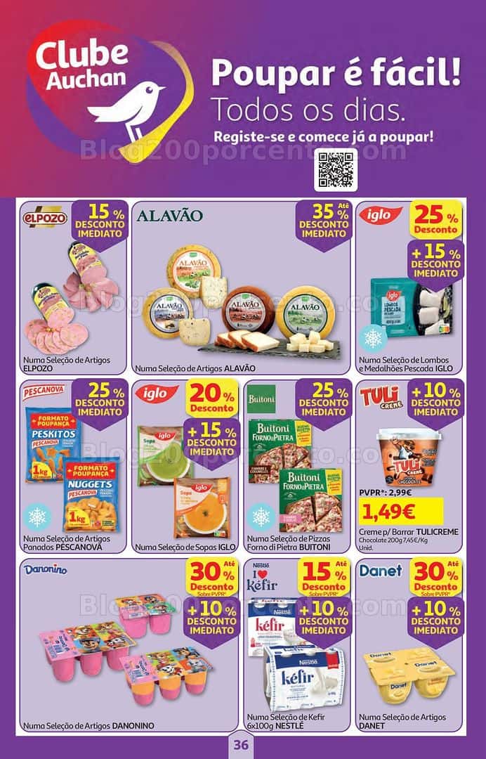 Antevisão Folheto AUCHAN Super Poupança Promoções de 2 a 8 abril