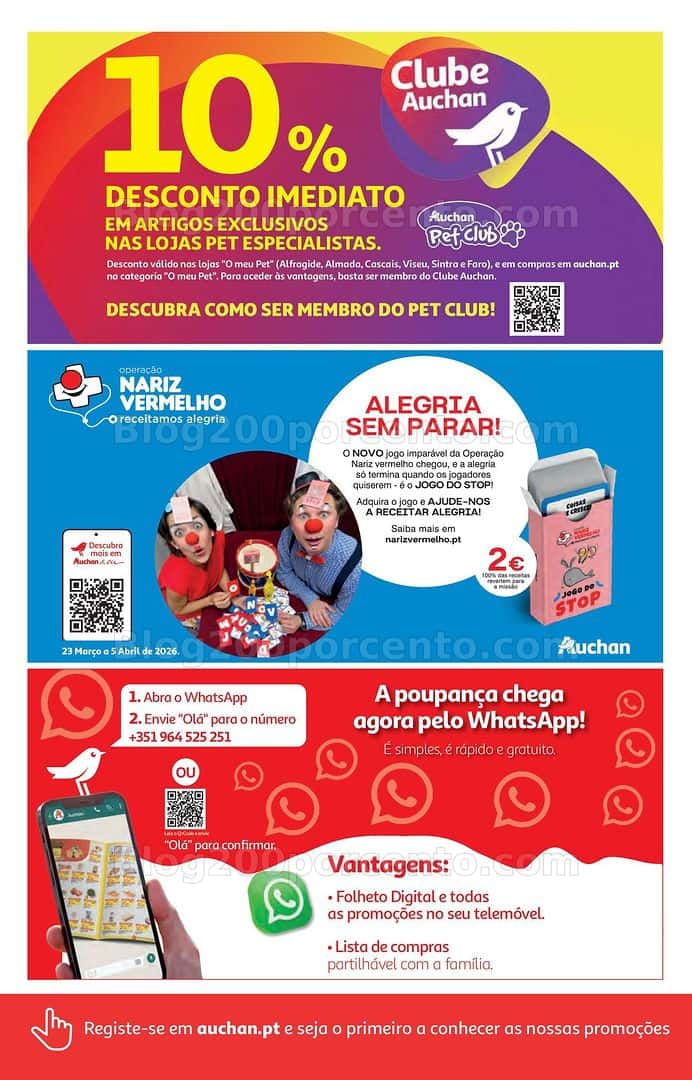 Antevisão Folheto AUCHAN Super Poupança Promoções de 2 a 8 abril